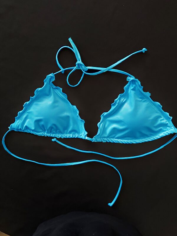 Ruffle String Bikini Top - Image 14